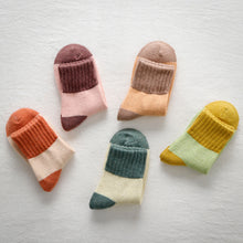 Cargar imagen en el visor de la galería, PuTwo 加厚中筒女袜(10双/包,5种颜色)