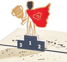 Laden Sie das Bild in den Galerie-Viewer, LuluPlus Fathers Day Cards, Pop Up Fathers Day Card, Fathers Day Card Grandad, Dad Fathers Day Card from Daughter, Happy Fathers Day Card from Son, Fathers Day Card for Husband, Daddy, Papa (Superman)