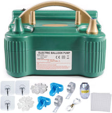 Cargar imagen en el visor de la galería, AMBA Balloon Pump, 220V-240V 600W Electric Balloon Pump, Balloon Pump Electric, Electric Balloon Inflator, Portable Balloon Inflator, Dual Nozzle Balloon Air Pump, Air Pump for Balloon Garland