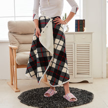 Load image into Gallery viewer, PuTwo 牛奶绒多功能披肩毛毯 80*140cm