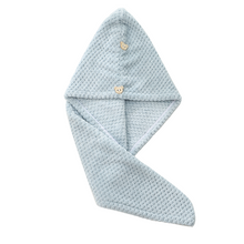 Laden Sie das Bild in den Galerie-Viewer, PuTwo素色单层干发浴帽 24*62cm 4条/包