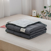 Carica l'immagine nel visualizzatore di Gallery, PuTwo薄款全棉水洗棉夏季空调被C款(1被子+2枕套)