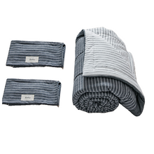 Carica l'immagine nel visualizzatore di Gallery, PuTwo薄款全棉水洗棉夏季空调被C款(1被子+2枕套)