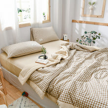 Carica l'immagine nel visualizzatore di Gallery, PuTwo薄款全棉水洗棉夏季空调被C款(1被子+2枕套)
