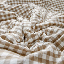 Carica l'immagine nel visualizzatore di Gallery, PuTwo薄款全棉水洗棉夏季空调被C款(1被子+2枕套)