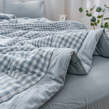 Carica l'immagine nel visualizzatore di Gallery, PuTwo薄款全棉水洗棉夏季空调被C款(1被子+2枕套)
