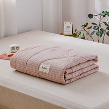 Carica l'immagine nel visualizzatore di Gallery, PuTwo薄款全棉水洗棉夏季空调被C款(1被子+2枕套)