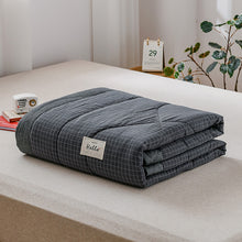 Carica l'immagine nel visualizzatore di Gallery, PuTwo薄款全棉水洗棉夏季空调被C款(1被子+2枕套)