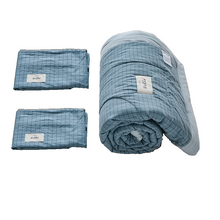 Carica l'immagine nel visualizzatore di Gallery, PuTwo薄款全棉水洗棉夏季空调被C款(1被子+2枕套)