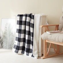 Load image into Gallery viewer, PuTwo 牛奶绒多功能披肩毛毯 80*140cm