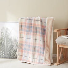 Load image into Gallery viewer, PuTwo 牛奶绒多功能披肩毛毯 80*140cm