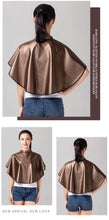 Load image into Gallery viewer, PuTwo迷你染发布垫肩(人造皮革,67*82cm)