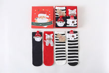 Carica l'immagine nel visualizzatore di Gallery, PuTwo 圣诞礼盒装女袜(内含4双)