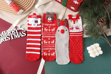 Carica l'immagine nel visualizzatore di Gallery, PuTwo 圣诞礼盒装女袜(内含4双)