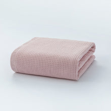 画像をギャラリービューアに読み込む, Putwo纯棉华夫格绒圈浴巾 2条装 70*140cm 粉色
