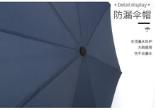 Laden Sie das Bild in den Galerie-Viewer, PuTwo三折叠自动雨伞  伞下直径97cm
